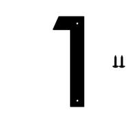 5,1CM/ 6,3CM/ 7,6 CM/ 10,2CM Numeri Della Casa Viti Per L'Esterno, Segni Personalizzati Per La Casa, Indirizzo Stradale Segno Per Viale, Decorazioni Della Cassetta Postale All'Aperto(1,3inch)