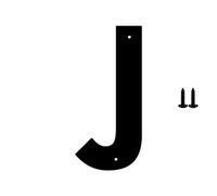 5,1CM/ 6,3CM/ 7,6 CM/ 10,2CM Numeri Della Casa Viti Per L'Esterno, Segni Personalizzati Per La Casa, Indirizzo Stradale Segno Per Viale, Decorazioni Della Cassetta Postale All'Aperto(J,4inch)