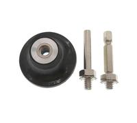 5.1cm Disco Pad Supporto Con 35.6cm Codolo Rotondo Esagono per Trapano Die Mola
