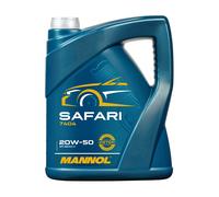 Mannol Olio Motore 20W50 Safari Api Sn / Ch- 4 5 Litro Auto D'Epoca Oldtimer