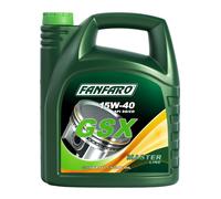 5 1x5 Litro FANFARO Olio Motore GSX 15W-40 Api Sn / CH-4 Automobile Motore Olio