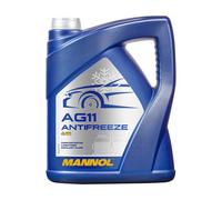 5 (1x5) Litro Mannol Antigelo AG11 Antigelo Concentrato Blu