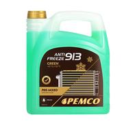 5 (1x5) Litro Pemco Antigelo 913 Antigelo Miscela Pronta Verde 40°C)
