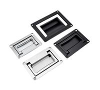 5,2 pollici metallo lega di zinco rettangolo a forma di svasato pieghevole maniglia 1Pcs(XK616 White)