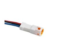 5/20/100 pezzi 2P 3P 4P 6P 8P 0,6 mm spina impermeabile presa maschio e femmina con cavo(3P Male,5 Pcs)