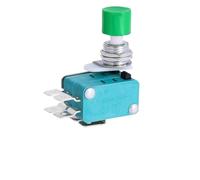 5/20/100 pezzi DS-438 DS-448 Interruttore a pulsante momentaneo rosso/verde da 12 mm, attuatore, microinterruttore di finecorsa, contatto 6,3 mm/4,8 mm, 16 A/250 V(DS-448-G-6.3mm,20PCS)