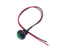 5/20/100PCS Interruttore a pulsante da 12 mm ON OFF PBS-33B Interruttore rotondo con ripristino automatico(Red Locking,5PCS)