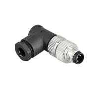 5/20/100PCS M8 3PIN 4PIN 8PIN Connettore A GOMITO Maschio e Femmina Collegamento A Vite Impermeabile e presa Sensore Cavo Conector(M8-Female 3Pin,100 PCS)