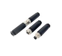 5/20/100Pcs M8 Straight Head Waterproof Socket 3/4/5/6/8 Pin Male Female Sensor Proximity Switch Cable Connector(M8-female 6pin,5 PCS)