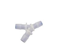 5/20/50/100 Pezzi 17,5/20 mm Connettori for Acqua da Giardino Divisori for Tubi Flessibili Giunto a T a Y in plastica con Diametro uguale(17.5Ymm,100pcs)