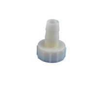5/20/50/100 pezzi Connettore for tubo flessibile con filettatura femmina G1/2 a giunto ABS da 4 a 20 mm for acquario, pompa dell'aria(1I2 Inch-16mm,100Pcs)
