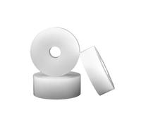 5-20 pezzi Diametro interno 1-3mm, Spessore 1-10mm gomma di silicone bianca rondelle antivibranti per settore meccanico, arredamento, automobilistico e apparecchiature elettroniche, 3x7x1mm(20pcs)