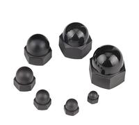 5~200 pezzi M3~M20 Bullone esagonale in plastica Dado Cupola Tappi di protezione Coperture esposte Proteggono dagli agenti atmosferici, Decorazione porta anteriore e posteriore(M14-50pcs)