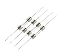 5 * 20mm Axial Glass Quick Break 250V With Lead Wire 1/2/3/4/5/6/7/8/10/15/20/30A The Fuse Tube(6A)