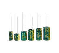 5-20pcs 2.2uf 4.7uf 6.8uf 10uf 22uf 33uf 68uf 82uf 120uf 6.3v 63v 100v 250v 400v 450V Low high frequency aluminum capacitor ICXLPMC(10V3300uf 20PCS)