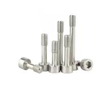 5-20pcs 304 Stainless Steel Partially Threaded Hexagon Hex Socket Head Screws Bolts Half Tooth Screw M2 M2.5 M3 M4(14mm,M2.5-10pcs)