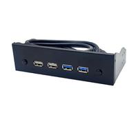 5.25 In Hub USB del pannello frontale per il pannello frontale dell'unità ottica del computer del PC