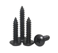 5~25 pezzi in acciaio inossidabile 304 resistente M3 M3.5 M4 M5 M6 vite for legno autofilettante a testa tonda grande con intaglio a croce(35mm,M3 x25pcs)