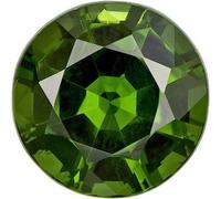 5,25 pietre preziose sciolte taglio diamante certificato naturale dello zircone cubico verde di Ratti per gli uomini e le donne S-B0C7N371-DNM