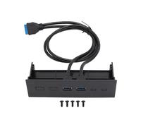 5,25 Pollici Pannello Frontale USB Hub Doppia Porta 5 Gbps USB3.0 Unità Ottica Pannello Frontale Scheda di Espansione Case Computer
