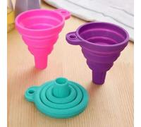 5/3/1 pezzo Imbuti pieghevoli di colore casuale, comodi da trasportare, adatti per cucine, auto, campeggio 5 pezzi,1 pz,3 pezziTPR