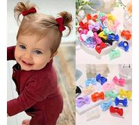 5/30/60 pezzi Elastici per capelli per bambini - Colori pastello morbidi e vivaci - Fermagli per capelli antiscivolo adatti per bambini piccoli, feste di compleanno, Ognissanti, Festival di primavera 