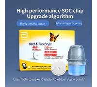 【5-31-2026】Freestyle Libre 24 ore Monitoraggio in tempo reale Misuratore di glicemia nel sangue Tester Sensore Sanguis Test di zucchero senza dita