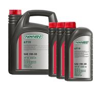 5+3X1 Litri FANFARO 6719 5W-30 Olio Motore VW 504.00, 507.00