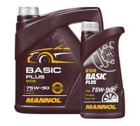 20 (5x4) Litro Mannol SAE 75W-90 Basic Plus Olio per Ingranaggi Api GL4+