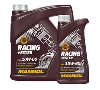MANNOL Racing + Ester, 10 W-60 API SN/SM/CF, 4 Litre