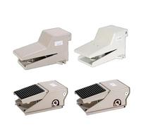 5/4/3 Way 2 Posizioni Aria Pneumatica Valvola a pedale FV320 FV420 4F210-08 4F210-08L 1/4 "Valvola manuale con raccordi 6 8 10 12mm (FV420)