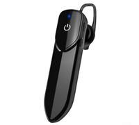 5.4 Auricolari wireless con gancio singolo per orecchio, con microfono, riduzione del rumore, 30 ore di tempo di musica, a prova di sudore, per allenamento fitness (nero)