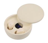 5.4 Auricolari wireless per dormire, per chi dorme sul fianco, invisibili, design discreto, per sport, corsa, sudore, bassa latenza, controllo touch HD (colore della pelle)