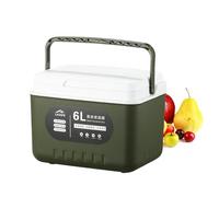 5.4 Filoti di ghiaccio compatti QT | Cosa di ghiaccio HIGHTACACE | Scatola ghiacciata portatile per uso personale, Picing Camping Perte-Nique Party Spiaggia Alimentare lo stoccaggio delle bevande
