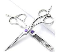 5.5/6/6.5 pollici sharonds parrucchiere, parrucchiere professionale, parrucchiere forbici, strumento di acconciatura professionale, set di forbici (5.5 pollici, 2 pezzi)