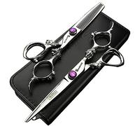 5,5 pollici Hair Scissors Salon, dedicato ai parrucchieri professionisti. Forbici per parrucchieri con impostazioni di capelli sparse…