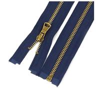 5#5 Pz 40/50/60/70/80 cm Bronzo Metallo Cerniera Cucito Giacca Cerniera Abbigliamento Accessori di Ricambio,Blu Navy,5 Pezzi, 70 cm