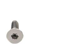 5-50 pezzi 304 in acciaio inossidabile con esagono incassato, testa svasata piatta, viti autofilettanti for legno M2 M2.6 M3 M4 M5 M6(5mm,M2 50pcs)