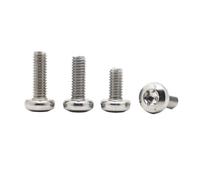 5-50 Pezzi M1.6 M2 .5 M3 M4 M5 M6 M8 Sei Lobi Rotondi In Acciaio Inossidabile 304 A2-70 Viti A Testa Cilindrica Torx A(8mm,M2.5 50pcs)