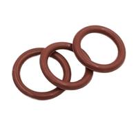 5-50 pezzi Spessore 2,4/3,1 mm Guarnizione di tenuta in gomma fluorurata marrone O-ring Rondella in(OD11xCS2.4-30pcs)