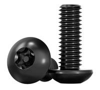 5~50 pz M3-M8 Vite a testa bombata in acciaio inossidabile con vite di sicurezza antifurto a prova di manomissione nera a sei lobi(M8x25 5pcs)