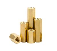 5-50PCS M2 M.5 M3 M4 M5 Supporto In Rame Esagonale for Circuiti Stampati E Schede Madri Di Computer Pilastri Filettati Bullone A Vite(B,10MM_M5 5PCS)