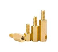 5-50PCS M2 M.5 M3 M4 M5 Supporto In Rame Esagonale for Circuiti Stampati E Schede Madri Di Computer Pilastri Filettati Bullone A Vite(A,10MM_M2.5 20PCS)