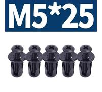 5/50Pz Kit Viti A Forma Di Petalo Rivetto Dado Piastra Paracolpi Accessori NUOVO