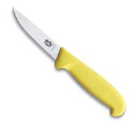 5.5108.10 VICTORINOX COLTELLO MACELLO CONIGLIO MANICO GIALLO 5.5108.10 CM. 10