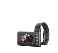 5.5mm Endoscopio industriale singolo e doppio IP67. Impermeabile 43 pollici LCD HD. Camera di serpente con 6 PORTATO for l'ispezione del drenaggio del tubo dell'auto per Fognature(5m,5.5mm single lens