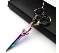 5.5pollici studio professionale parrucchiere parrucchiere viola forbici da taglio e Sparse forbici per parrucchiere strumenti Haircutting Scissors set
