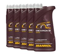 5 (5x1) Litri MANNOL Dexron III / Olio Per Cambio Automatico / Olio