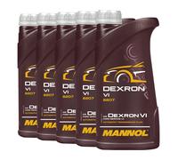 5 (5x1) Litro Mannol Dexron VI Automatico Olio per Ingranaggi Opel, MB 236.14