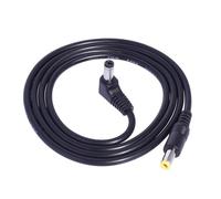 5.5x2.1mm - cavo del cavo di estensione di potere di 5.5x2.5mm con il gomito/maschio diritto al maschio che progetta per varia applicazione